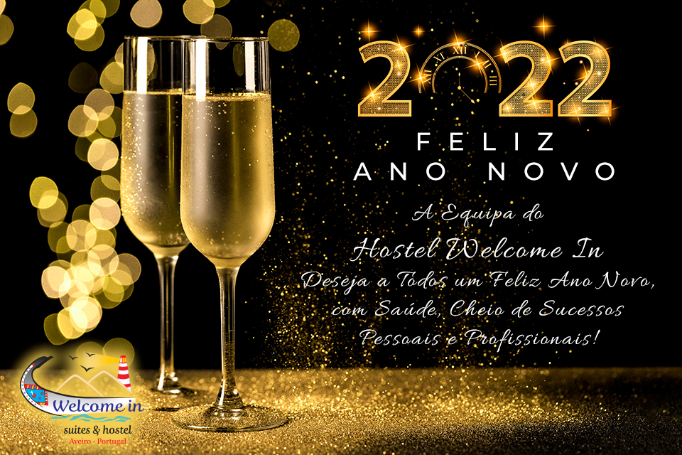 Welcome in feliz ano 2022