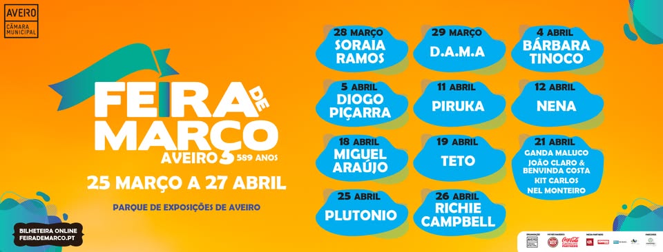 cartaz feira de março 2025