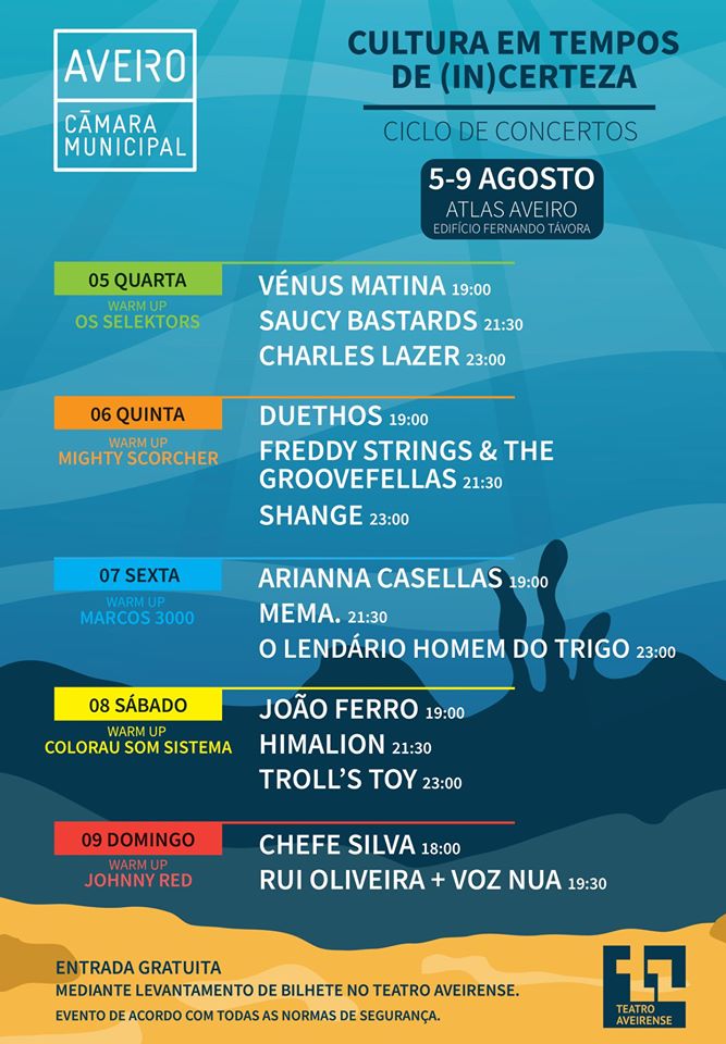 ciclo de concertos CMA